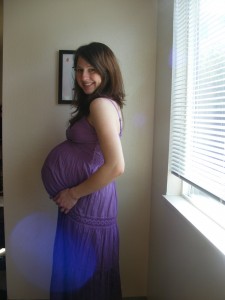 Four days before Jasper was born.