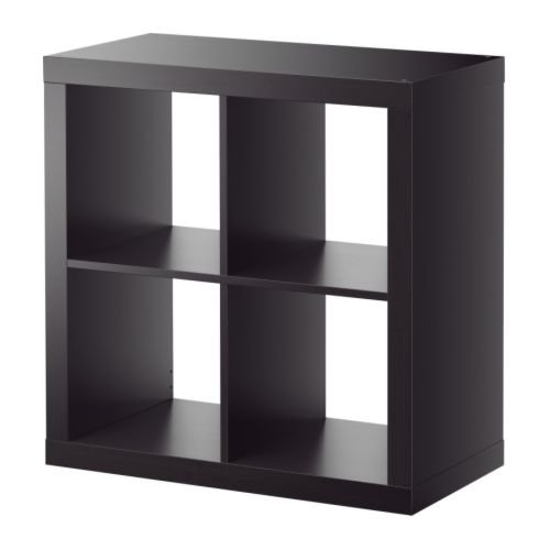 IKEA Expedit shelves and bookcases.