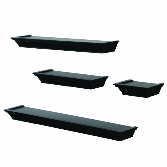 Decorative ledges.