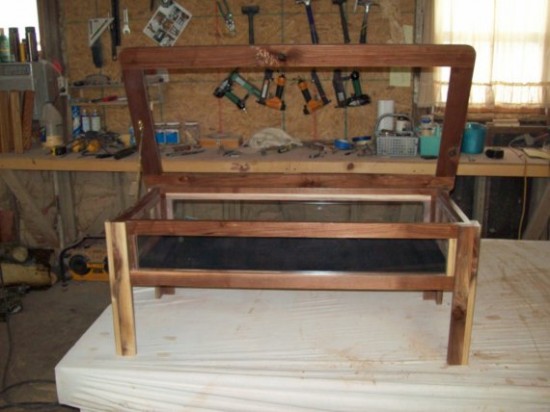 glass solid wood handmade