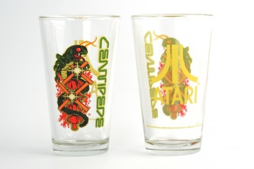 Atari Centipede Arcade Pint Glass 10041 l
