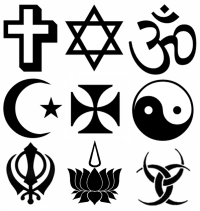 Various Religious Symbols