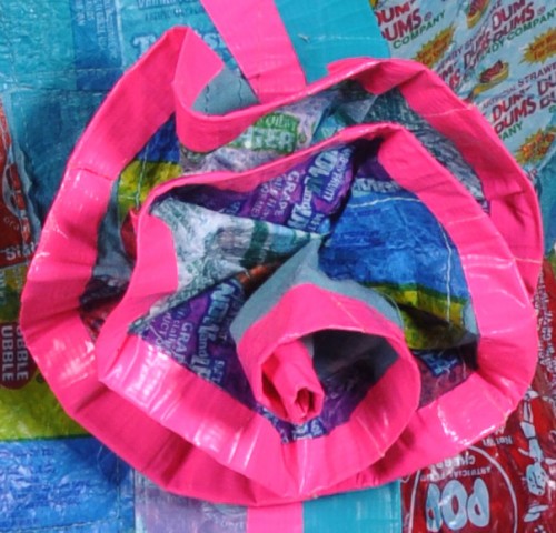 flowerblossom - DIY explosion: my teen and I made a dress out of candy wrappers flowerblossom