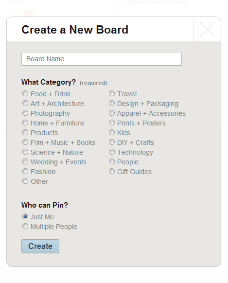 create a board
