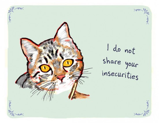 share your insecurities