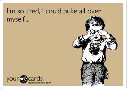 puke card