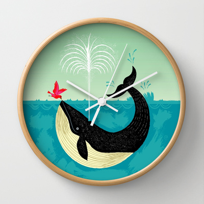 Just in case you find yourself looking at the clock a lot at work, make it a nice one! This one's by oliverlake