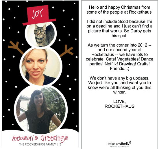 rockethaus card