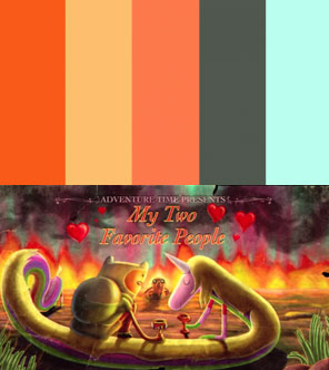 adventure time palette