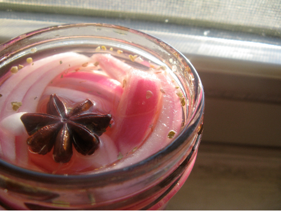 pickled onions