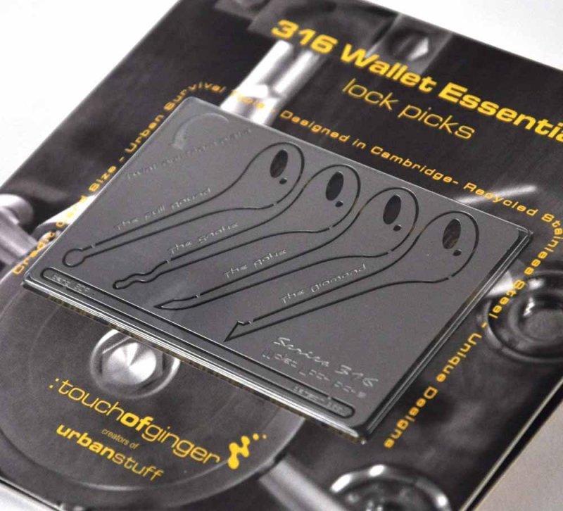 Emergency Lockpick Card