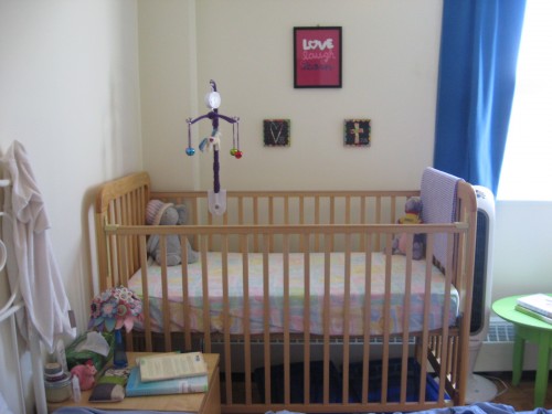 Living in a one bedroom cheap with a baby