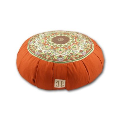 Relaxso Zafu Statics Meditation Cushion Toile Mocha