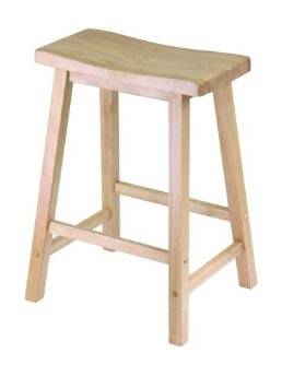 24 inch wooden bar stool