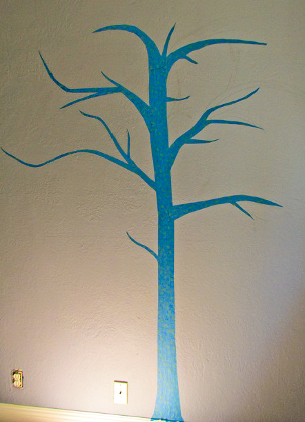 wall stenciling Step 4b 1