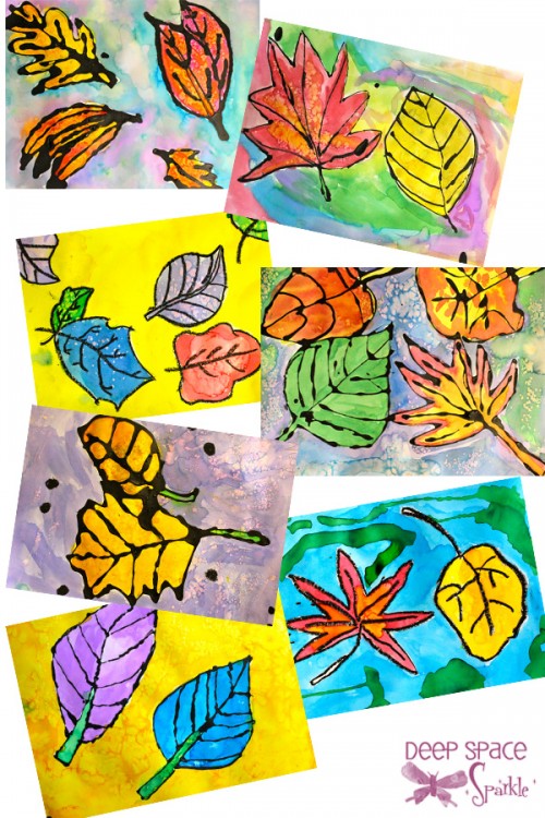 fifth grade watercolor lesson