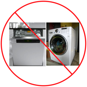 One day I dream of having these appliances, but until then I adjust my behavior instead of lament.