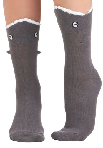 If I had a dollar for how many times someone shared these shark socks with me on Facebook&hellip;