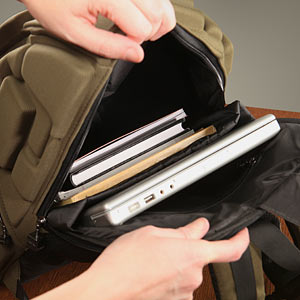 From briefcase to backpack?