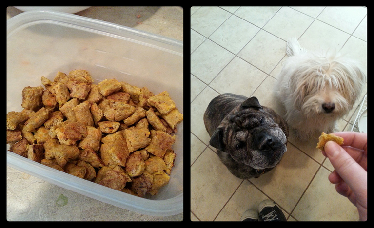 Megan-simple turkey dog treats, for the gluten free pups