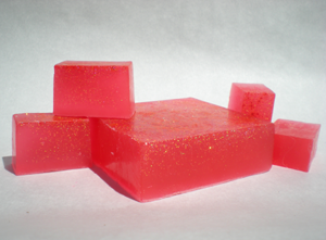 Or you could get some pink and glittery Baby Unicorn Birthday Party soap from ZOMG Smells.