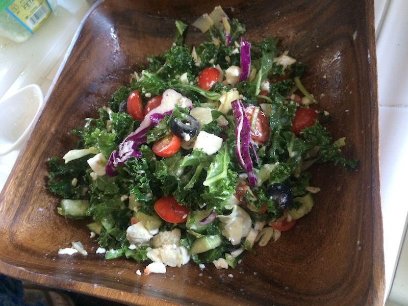 greek-ish salad
