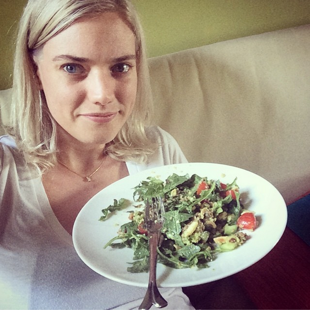 i made this salad