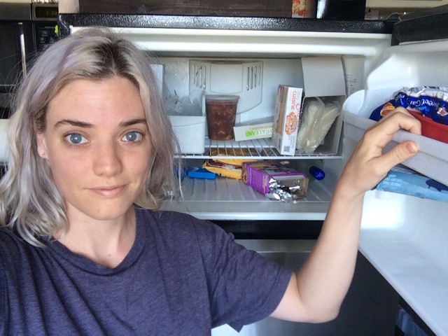 Down to my last frozen meal. Time to start cooking!