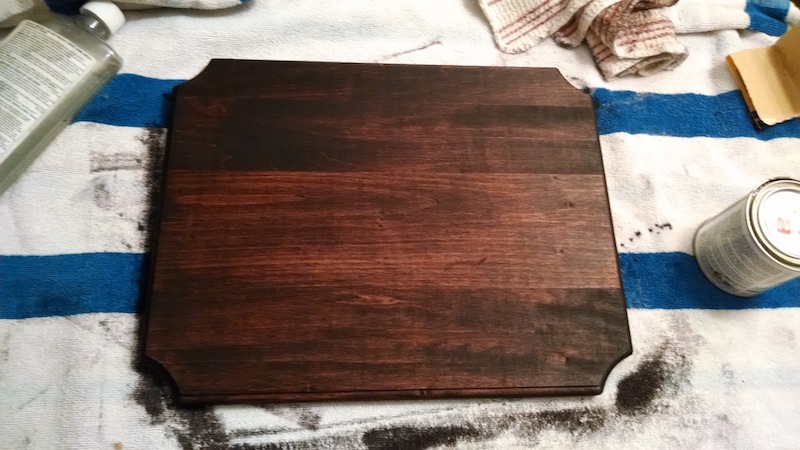 DIY Harry Potter Wand Display step 2