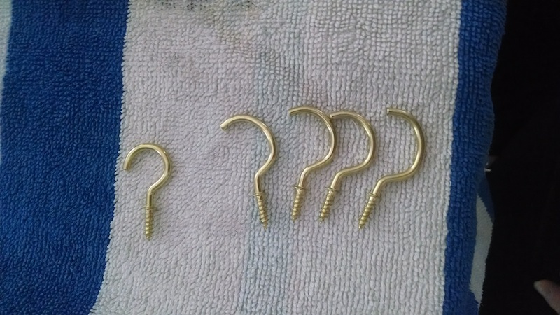 DIY Harry Potter Wand Display step 3