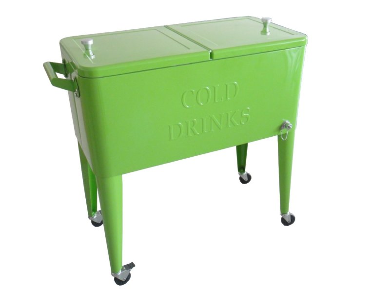 Permasteel PS-203-LIME Patio Cooler, 80-Quart, Lime