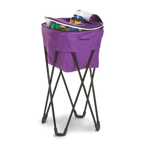 Picnic Plus Insulated Beverage Tub Cooler with Stand for non-permanent needs.