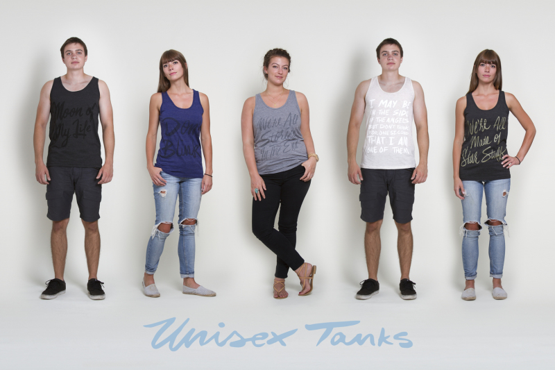 geeky unisex tanks
