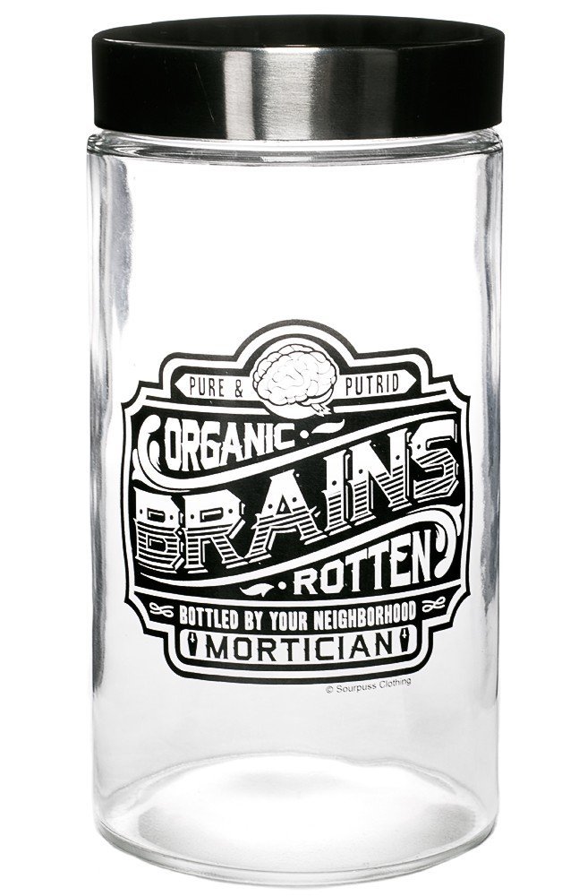 Sourpuss Apothecary Jar Brains