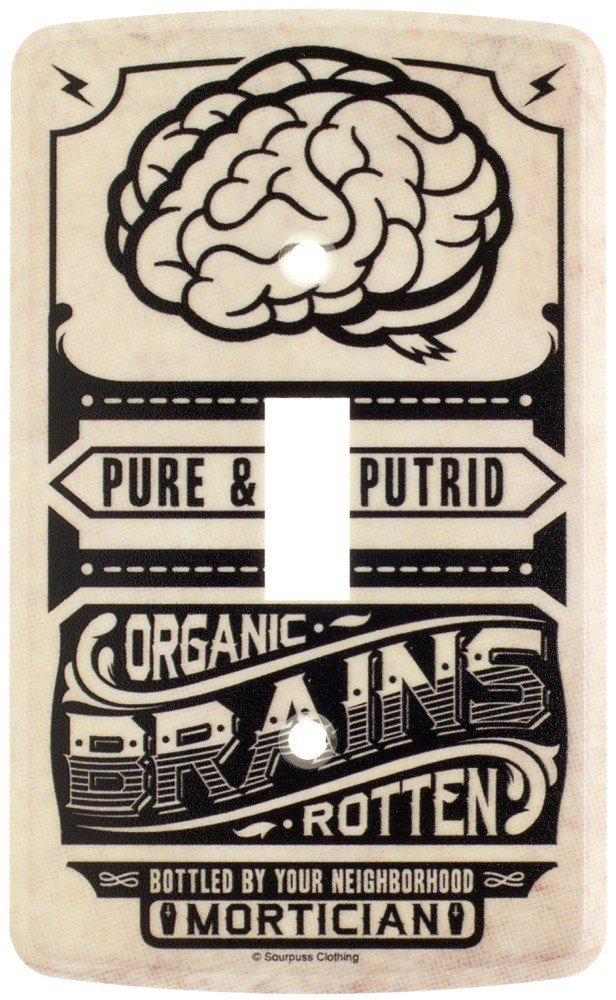 Sourpuss Brains Switchplate