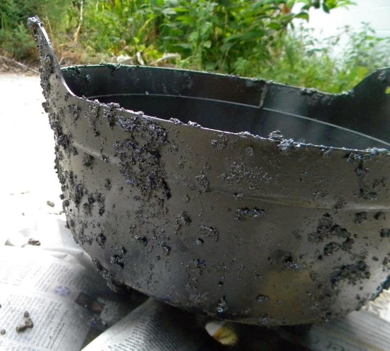 Rusting the Cauldron with oatmeal
