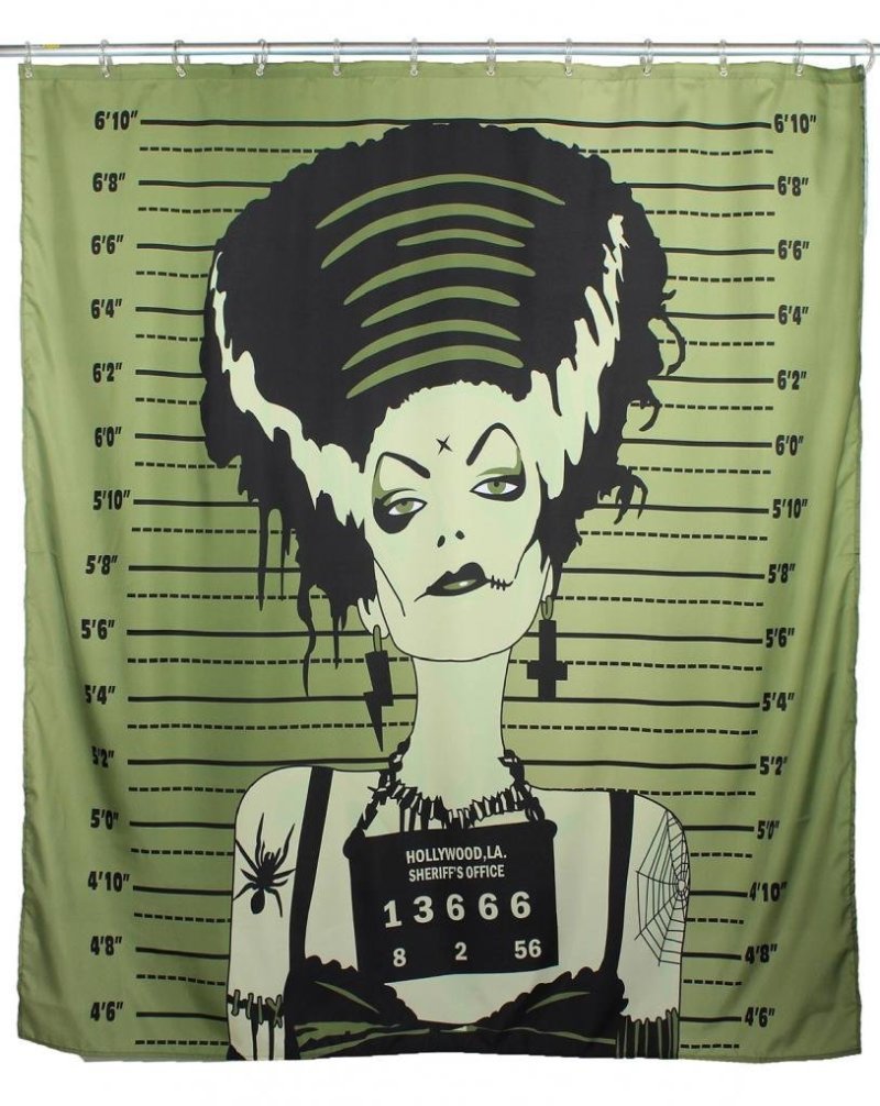 Too Fast Shower Curtain Bride