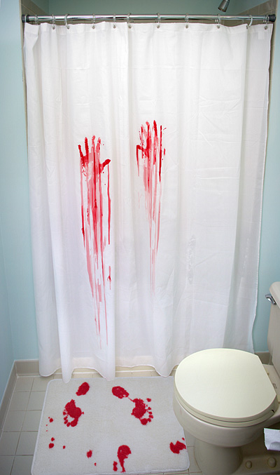  Horror Movie Shower Curtain and/or Bath Mat