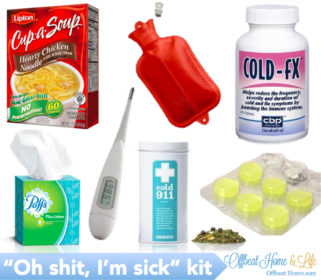 oh shit im sick kit