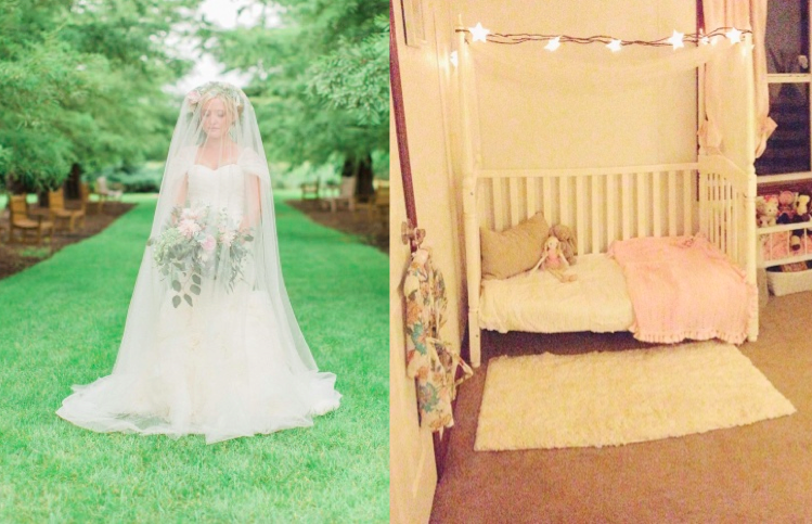 repurposed wedding veil