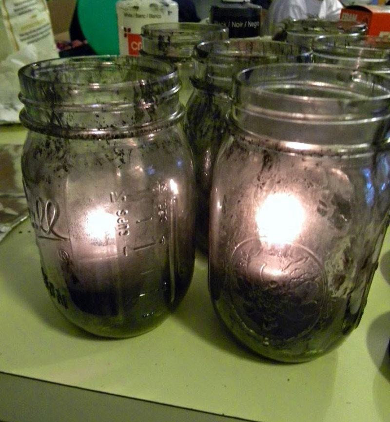 witch lanterns pre-glue