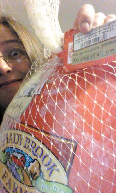 This turkey is all MINE this year.