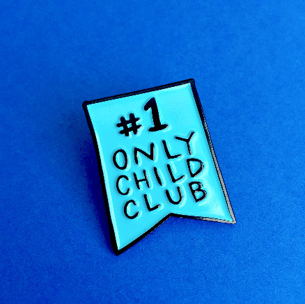 Only Child Club Enamel Pin