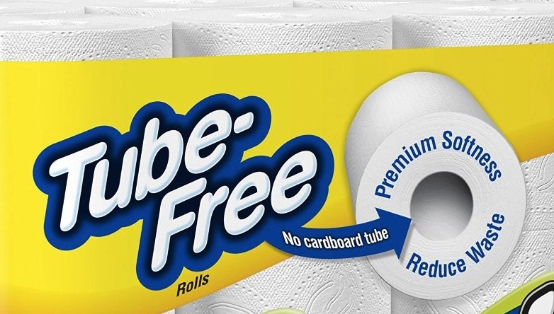 tube free toilet paper