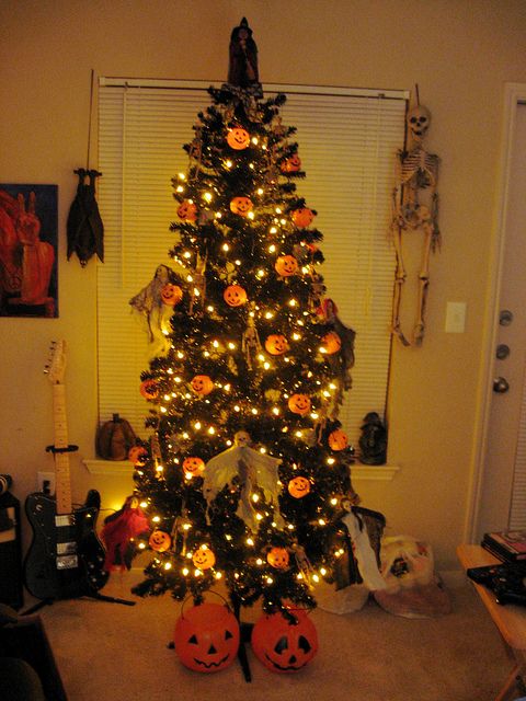 break-out-your-christmas-tree-early-and-use-it-as-a-halloween-tree