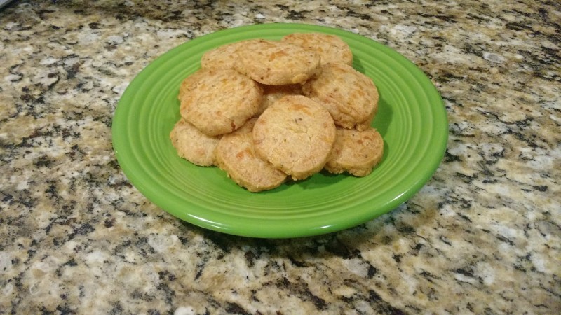 savory cheddar cheese shortbread crackers