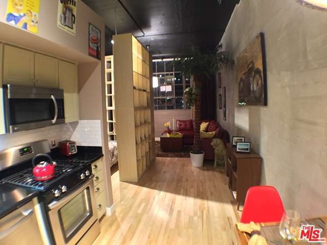 little tokyo loft kitchen dining and living room