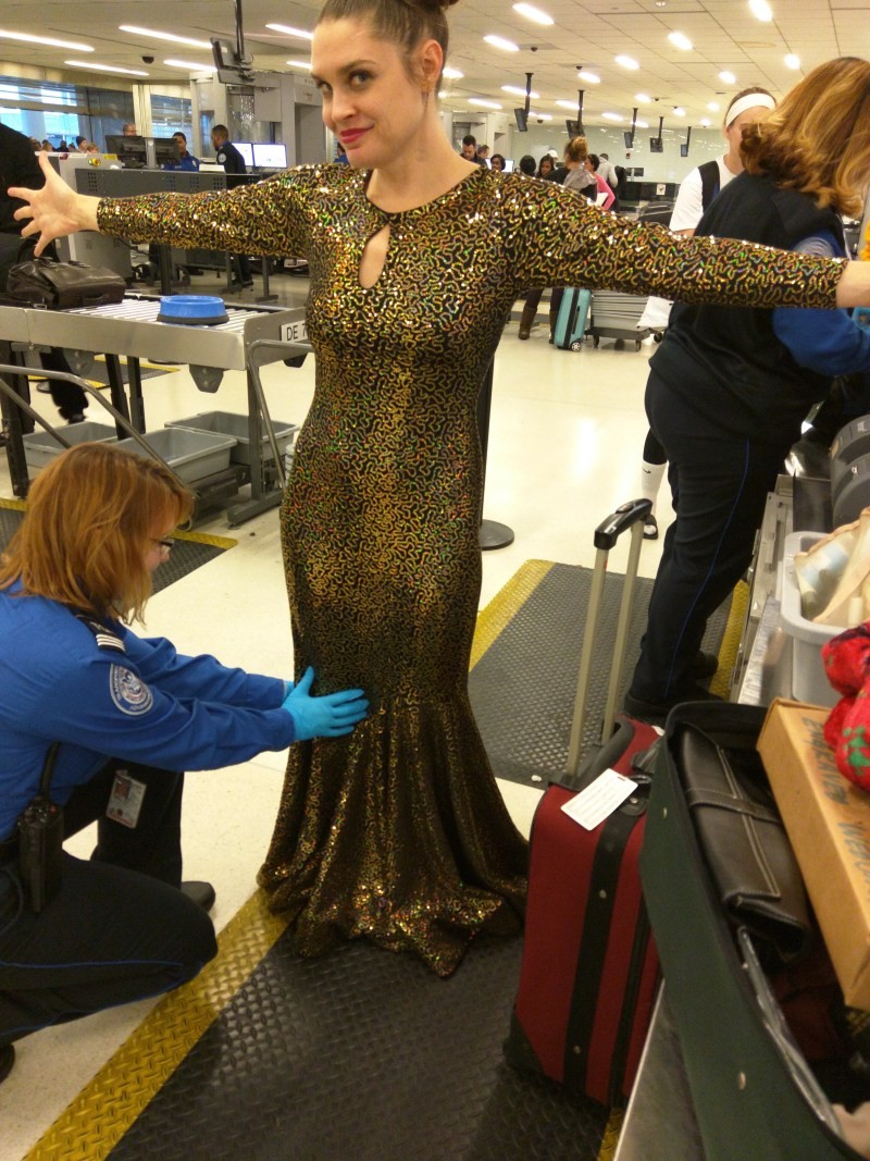 TSA and sequins