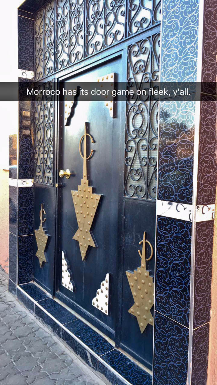 The doors in Morroco are on fleek