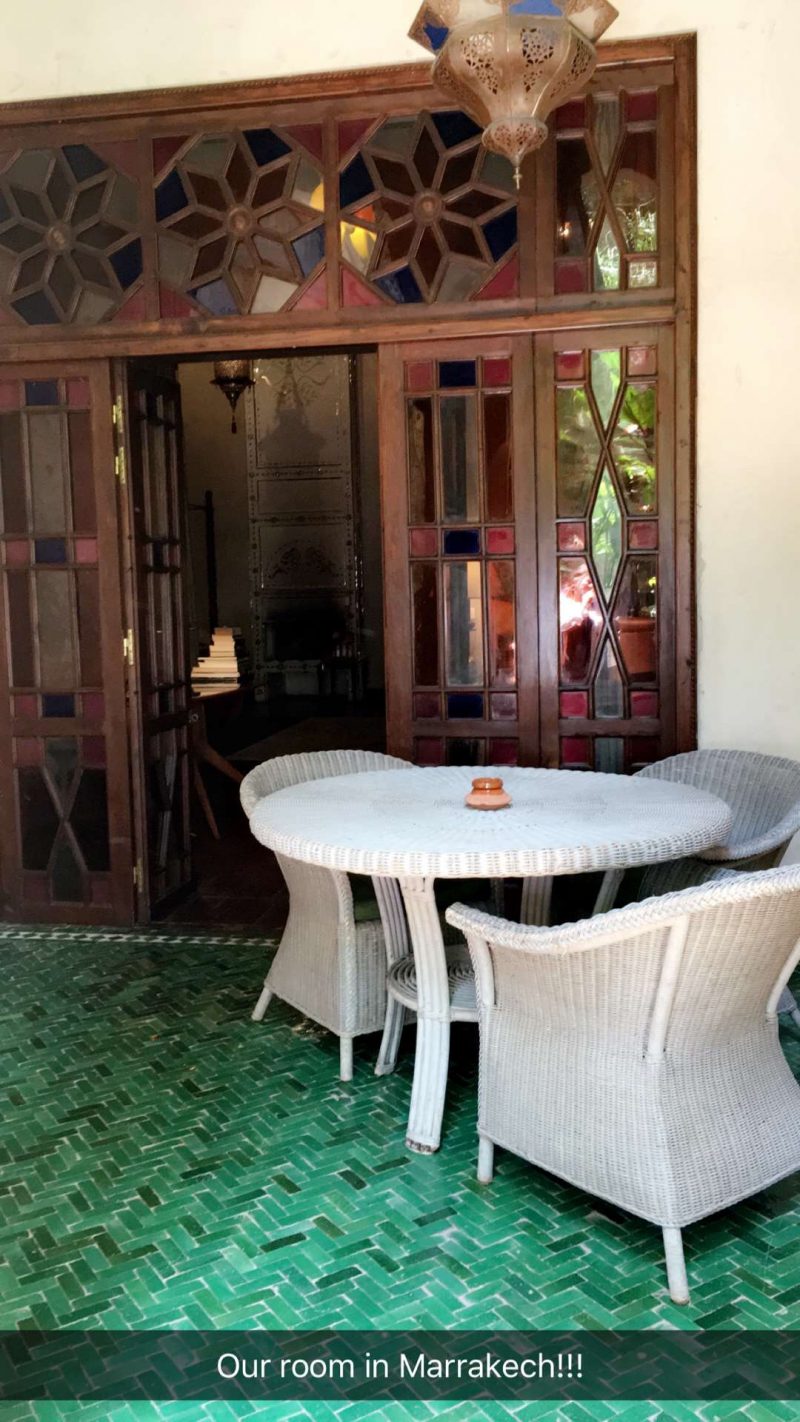 stained glass doors in marrakech